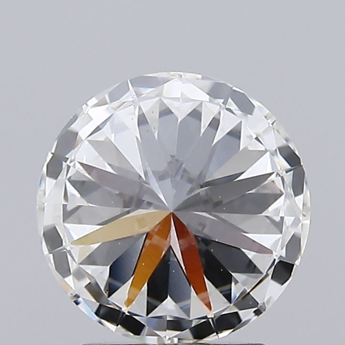 2.06 Carat F Color VS2 Clarity Round Shape lab Grown Diamond